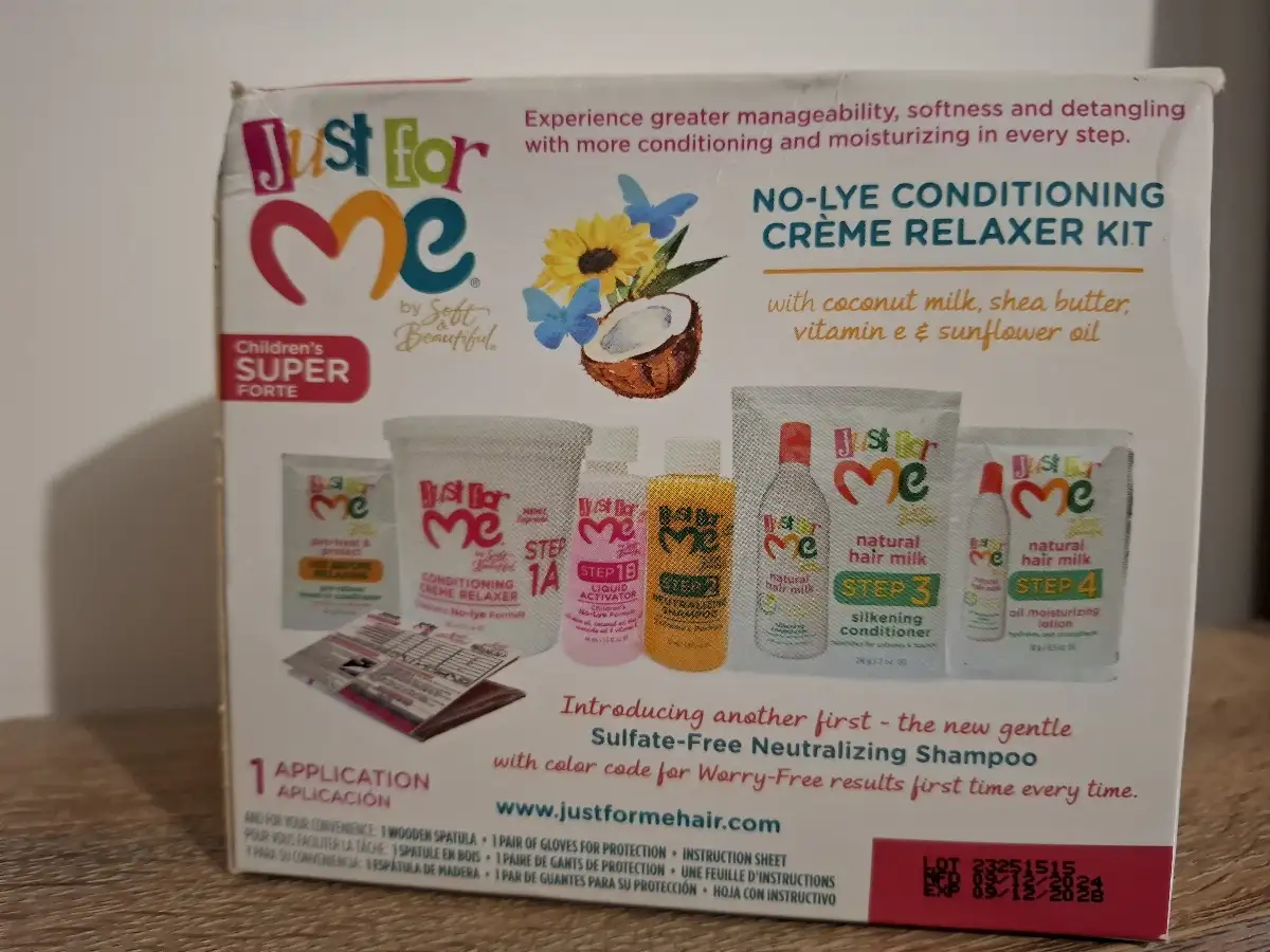 Défrisage Sans Soude Super - JUST FOR ME