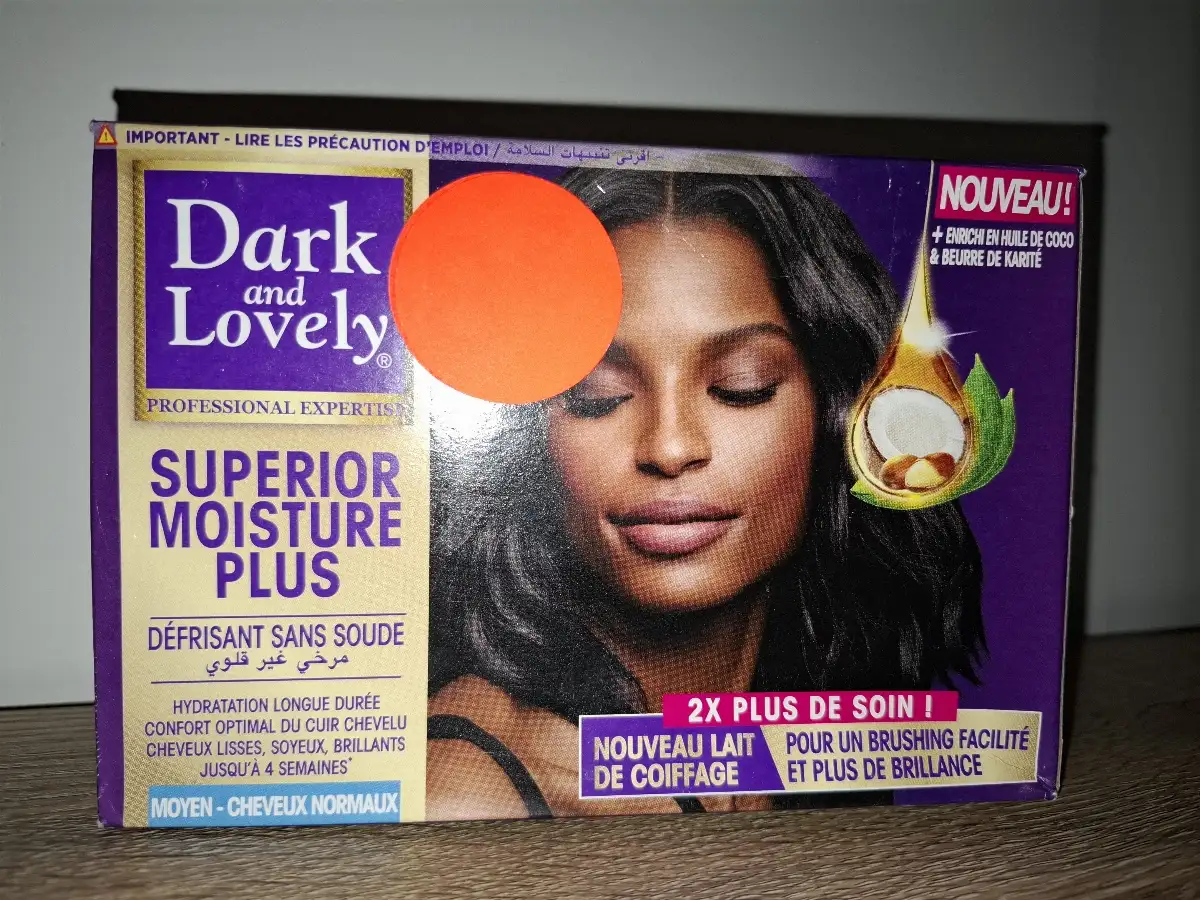 Kit Défrisage au Beurre de Karité Normal - Dark and Lovely