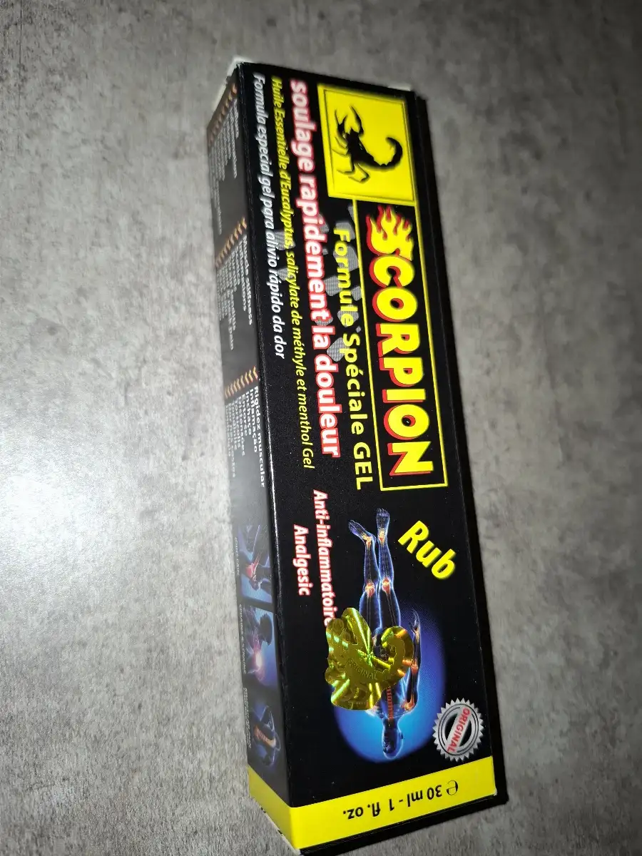 Gel anti-douleur Scorpion