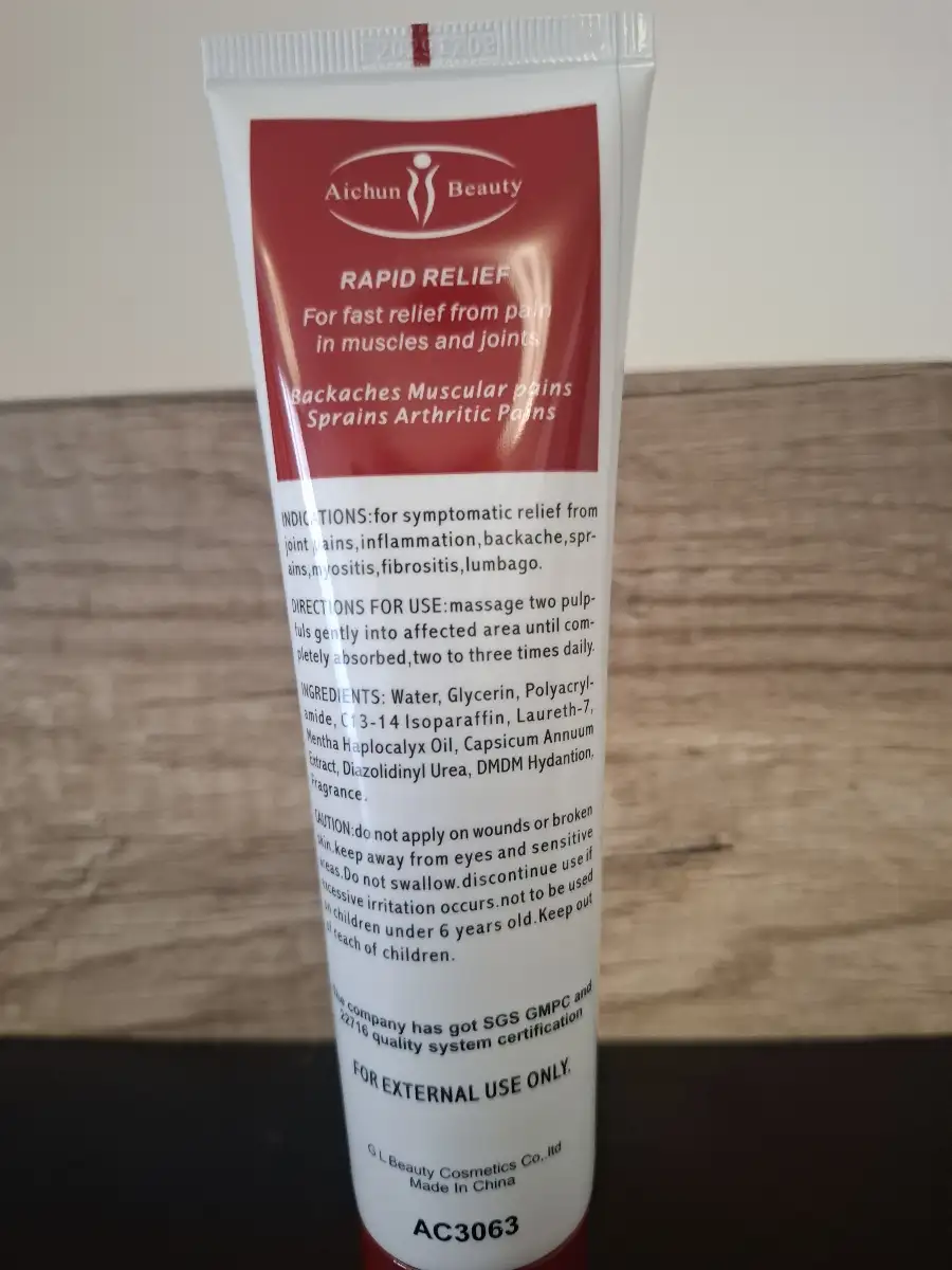 Crème RAPID RELIEF - 100g