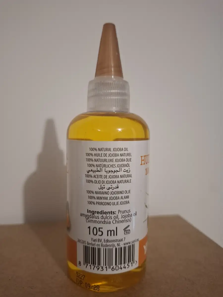 Huile de Jojoba 100% Naturelle 105 ml - YARI
