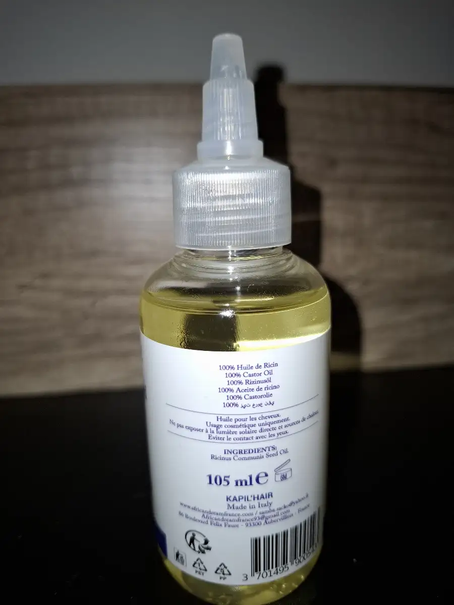 Huile de Ricin 100% Naturelle - Yari 105 ml