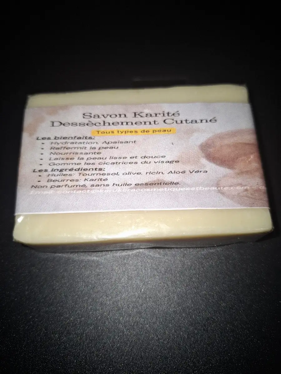 Savon naturel au beurre de karité - 80g
