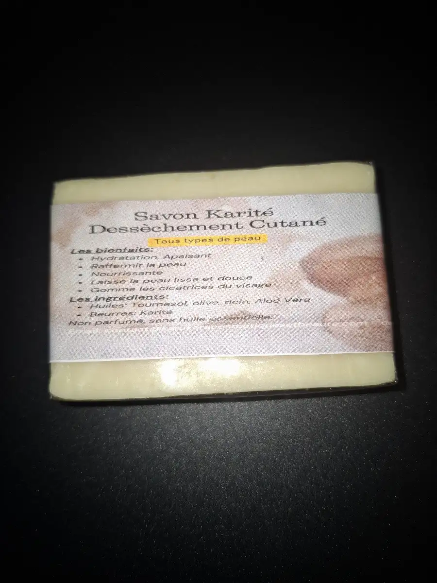 Savon naturel au beurre de karité - 80g