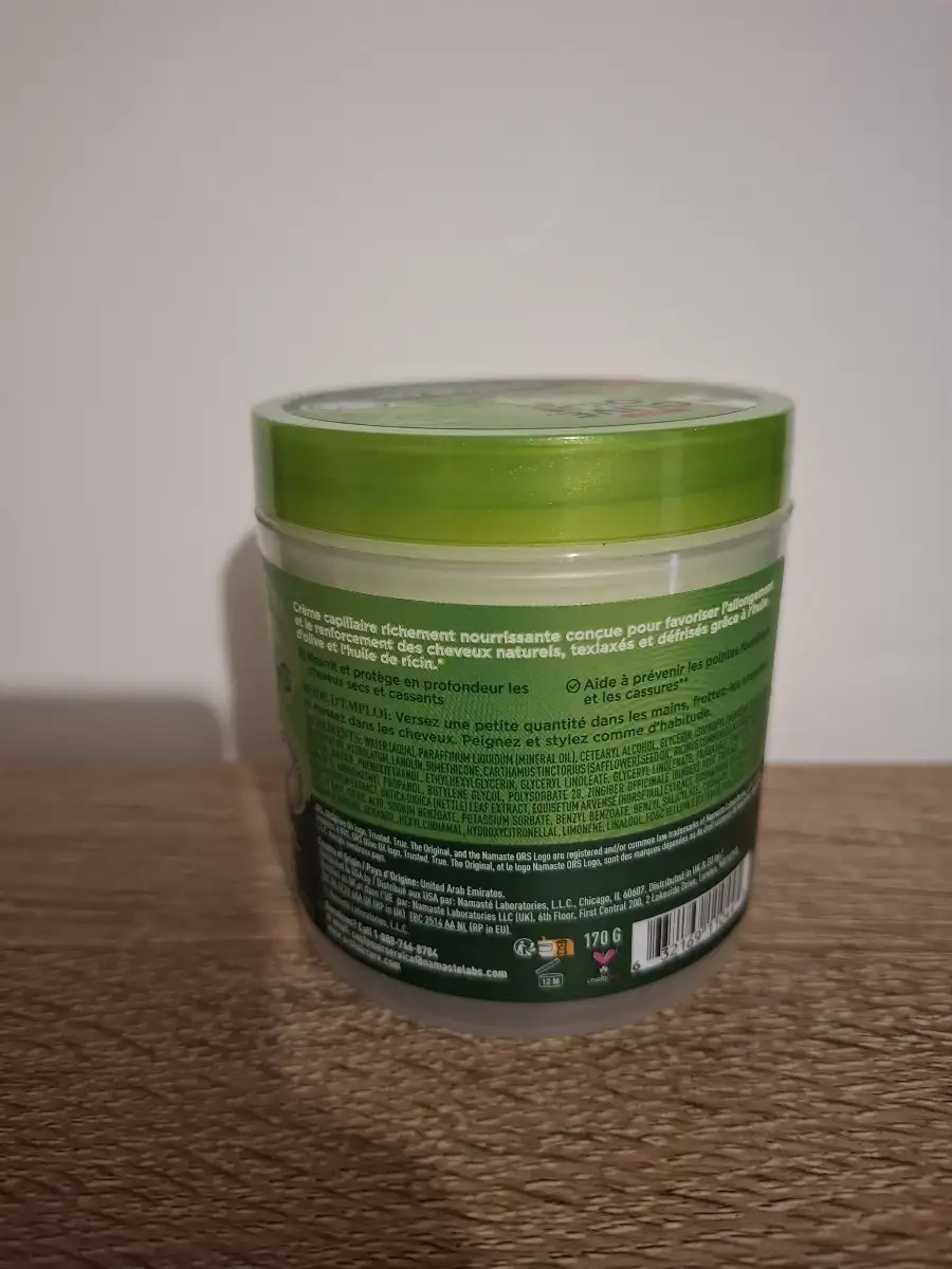 Crème Coiffante Hair Dress à l'Huile d'Olive 170g - ORS