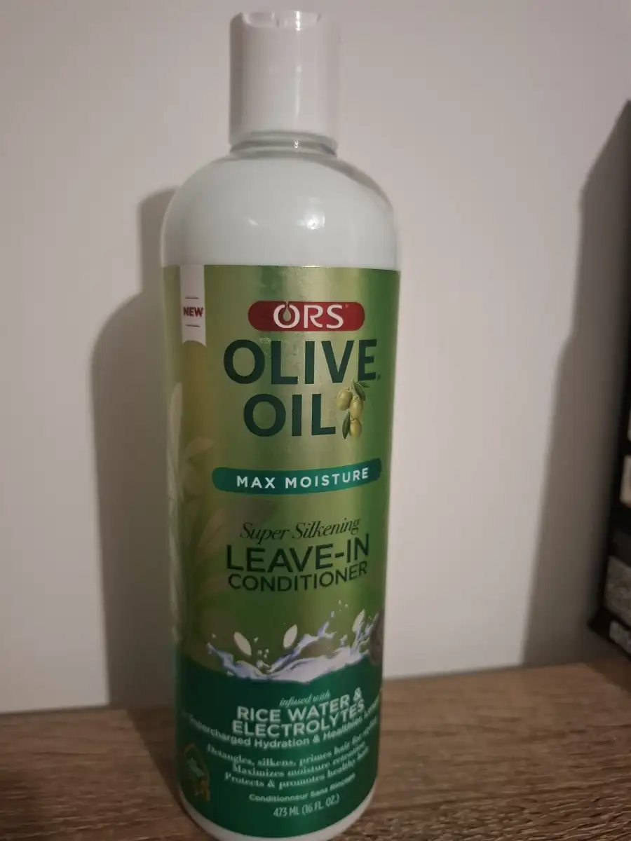 Après-shampoing sans rinçage ORS à l'huile d'olive Max Moisture - 473ml